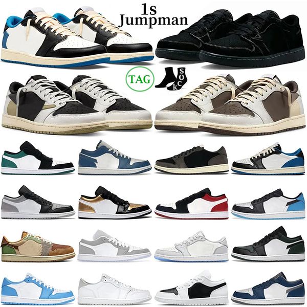 with box jumpman 1 low basketball shoes for men women 1s lows reverse dark mocha black phantom concord olive unc outdoor sports sneakers men
with box jumpman 1 low basketball shoes for men women 1s lows reverse dark mocha black phantom concord olive unc outdoor sports sneakers men