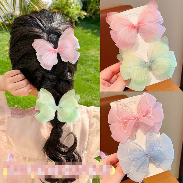 3d embroidered butterfly hair clips kids double layers tulle hairpin girl exquisite princess headwear hair accessories, Slivery;white
3d embroidered butterfly hair clips kids double layers tulle hairpin girl exquisite princess headwear hair accessories, Slivery;white