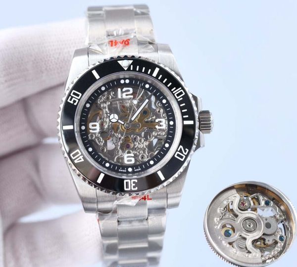 classic multi style men wristwatches 40mm ceramic bezel sapphire luminous hollow out movement 904l steel super quality 116613 mechanical aut, Slivery;brown
classic multi style men wristwatches 40mm ceramic bezel sapphire luminous hollow out movement 904l steel super quality 116613 mechanical aut, Slivery;brown