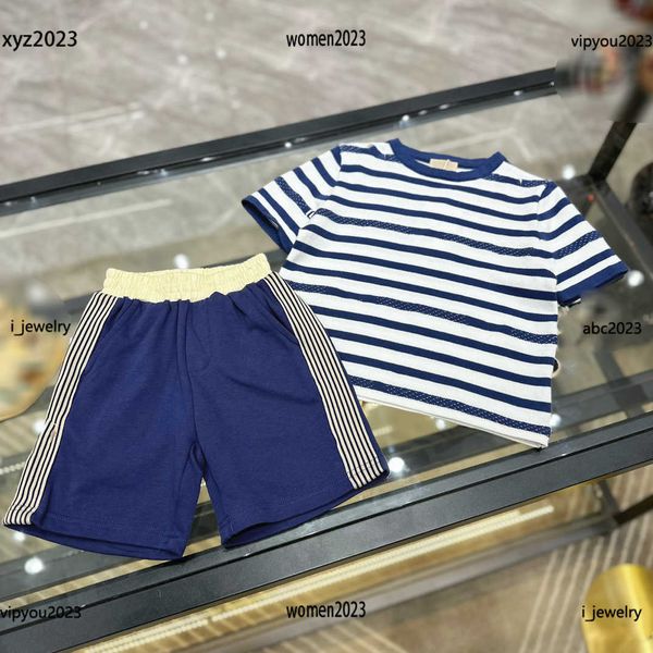 2023 designer baby tracksuits kids tees sets summer suit 2pcs striped round neck t-shirt and side striped shorts #multiple product, White
2023 designer baby tracksuits kids tees sets summer suit 2pcs striped round neck t-shirt and side striped shorts #multiple product, White