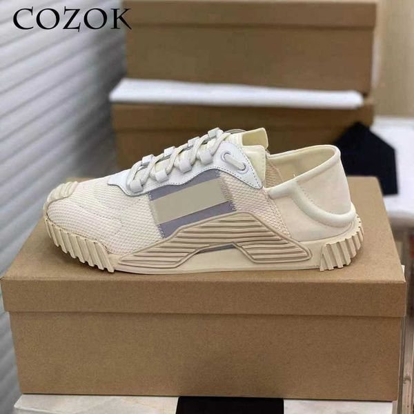 four seasons lace up mesh small white shoes women's casual all-match sneakers breathable mixed colors comfort walking shoes
four seasons lace up mesh small white shoes women's casual all-match sneakers breathable mixed colors comfort walking shoes