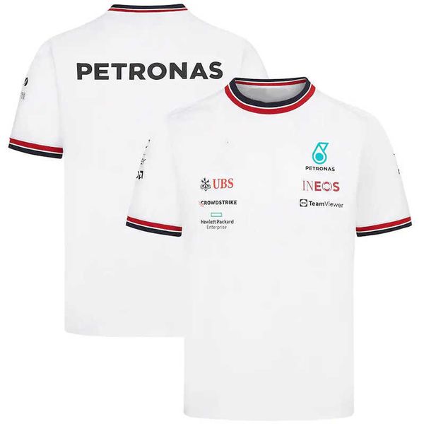 mercedes benz rally team keto f1 2023 season petronas motorsport breathable short sleeve, White;black 
mercedes benz rally team keto f1 2023 season petronas motorsport breathable short sleeve, White;black