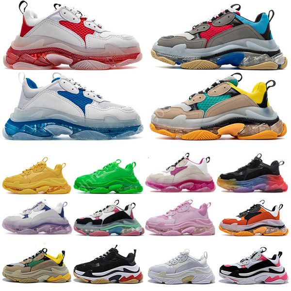 designer 17fw triple men women casual luxury shoes sneakers platform tan clear sole black white grey red pink blue royal neon green mens tra
designer 17fw triple men women casual luxury shoes sneakers platform tan clear sole black white grey red pink blue royal neon green mens tra