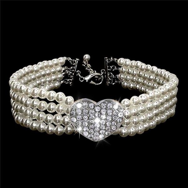 dog collars new dog choker rows pearls dogs necklace collar shiny cat collar jewellery pet r230609
dog collars new dog choker rows pearls dogs necklace collar shiny cat collar jewellery pet r230609