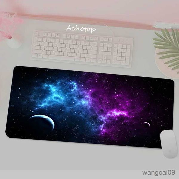 Image of Mouse Pads Wrist 700x300 Space Gaming Play Moon Large Size Gamer Mouse Pad Big Keyboard Desk Computer Pad R230609