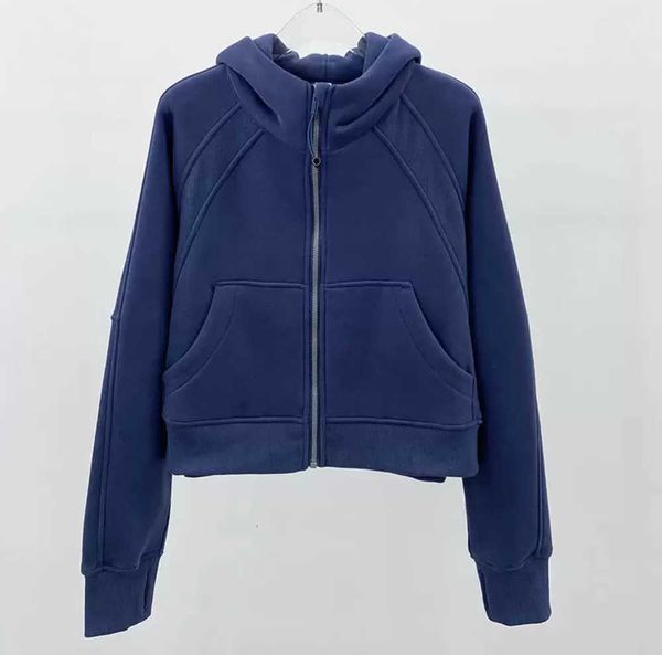 women brushed full zip hoodie jacket sportswear lu-98 yoga outfits hooded workout track running coat with pockets outdoor fleeces thumb hole, Black
women brushed full zip hoodie jacket sportswear lu-98 yoga outfits hooded workout track running coat with pockets outdoor fleeces thumb hole, Black