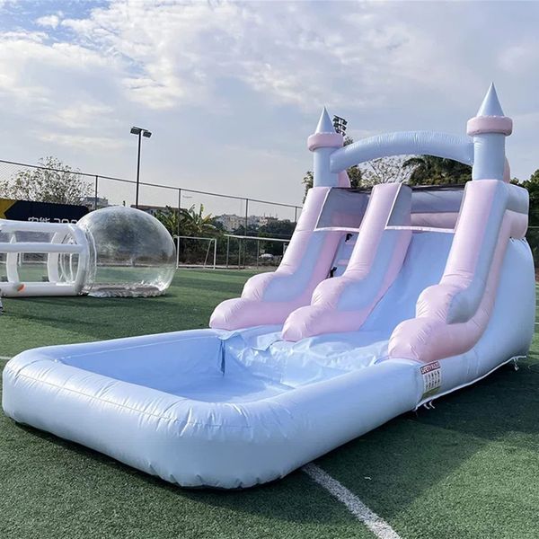 commercial grade inflatable water slide with splash pool bouncy castle for adults and kids includes blower with blower
commercial grade inflatable water slide with splash pool bouncy castle for adults and kids includes blower with blower