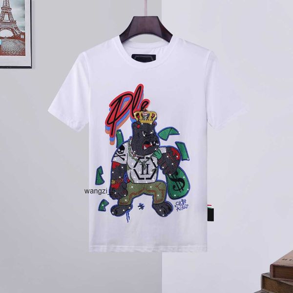 phillip plain men designer t shirt geometric pattern summer casual tee fashion ins style streetwear loose sport hip-hop yl3y 3 izz4, White;black
phillip plain men designer t shirt geometric pattern summer casual tee fashion ins style streetwear loose sport hip-hop yl3y 3 izz4, White;black