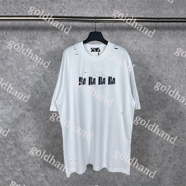 fashion mens pure cotton t shirt designer broken hole style hiphop tees summer casual women ladies short sleeve clothing, White;black
fashion mens pure cotton t shirt designer broken hole style hiphop tees summer casual women ladies short sleeve clothing, White;black
