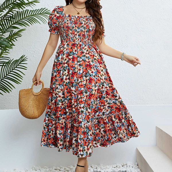 independently developed summer floral off shoulder waist slimming dress clothing ladies casual dresses, Black;gray
independently developed summer floral off shoulder waist slimming dress clothing ladies casual dresses, Black;gray