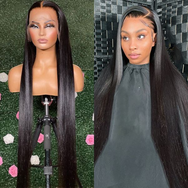 straight lace front wig 13x4 human hair wigs for women pre plucked brazilian hair wig 180 density 30 40 inch hd lace frontal wig, Black;brown
straight lace front wig 13x4 human hair wigs for women pre plucked brazilian hair wig 180 density 30 40 inch hd lace frontal wig, Black;brown