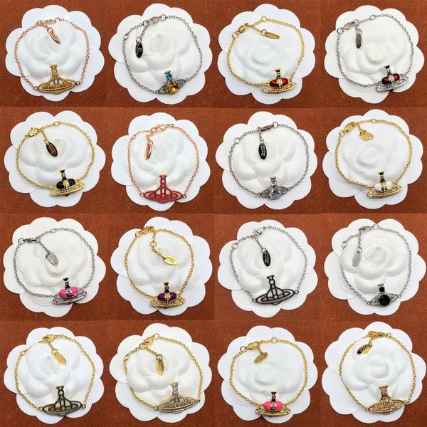 luxury classic charm bracelets designer saturn crystal rhinestone chain 18k gold girl wedding fashion jewelry women gift no box, Black
luxury classic charm bracelets designer saturn crystal rhinestone chain 18k gold girl wedding fashion jewelry women gift no box, Black