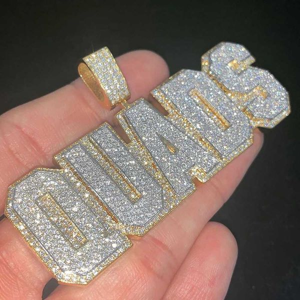 fashion 2023 hiphop style custom jewelry 925 sterling silver hand paving diamond double layer custom pendant
fashion 2023 hiphop style custom jewelry 925 sterling silver hand paving diamond double layer custom pendant