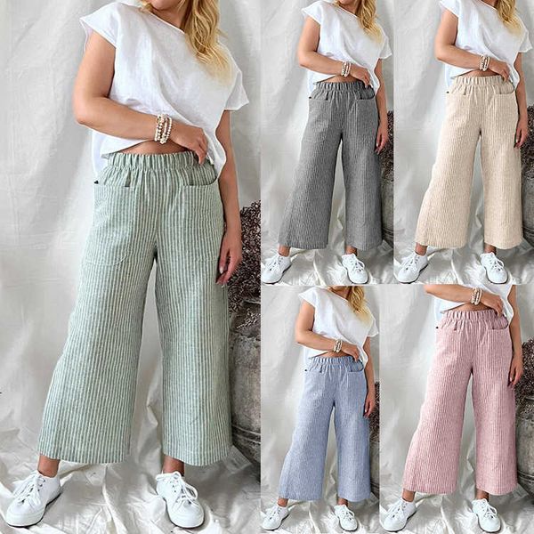 four seasons new women's cotton hemp loose fashion casual straight trousers women's wear, Black;white
four seasons new women's cotton hemp loose fashion casual straight trousers women's wear, Black;white