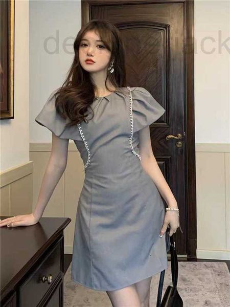 basic & casual dresses designer high end elegant style slim heavy industry diamond french bubble sleeve dress 0b3y, Black;gray
basic & casual dresses designer high end elegant style slim heavy industry diamond french bubble sleeve dress 0b3y, Black;gray