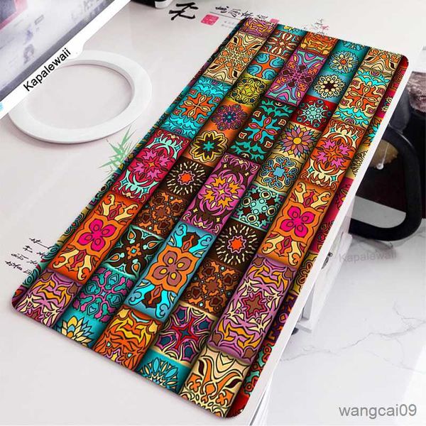 Image of Mouse Pads Wrist Flower Mouse Pad Gaming Home Computer Office Natural Rubber Mouse Table Mat. R230609