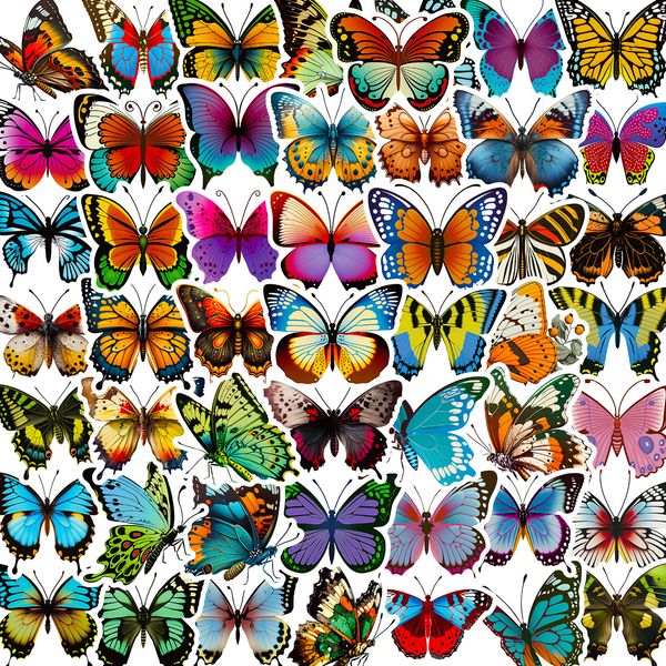50pcs new butterfly stickers pack waterproof vinyl stickers non-random for car bike luggage lapskateboard scrapbook water bottle decal
50pcs new butterfly stickers pack waterproof vinyl stickers non-random for car bike luggage lapskateboard scrapbook water bottle decal