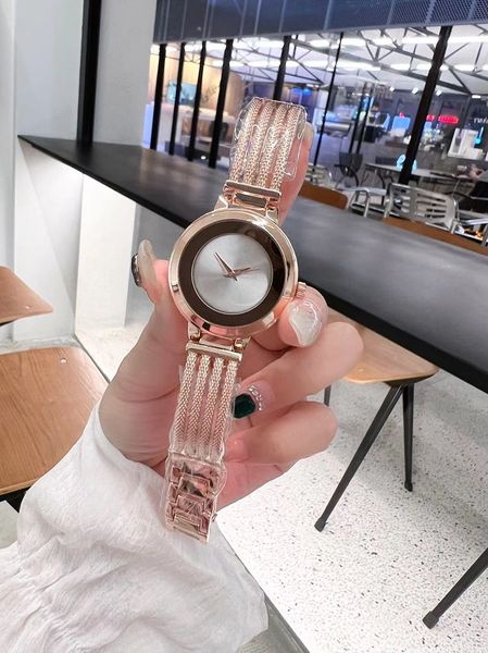 fashion women's watch 28mm small dial quartz movement 904l stainless steel strap waterproof night light leisure travel, Slivery;brown
fashion women's watch 28mm small dial quartz movement 904l stainless steel strap waterproof night light leisure travel, Slivery;brown