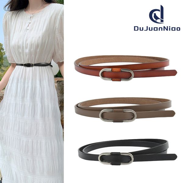 women fashion belts high grade cowskin solid narrow wasit belt for dress trouser knoted smooth buckle 110cm length gift for girls freinds, Black;brown
women fashion belts high grade cowskin solid narrow wasit belt for dress trouser knoted smooth buckle 110cm length gift for girls freinds, Black;brown