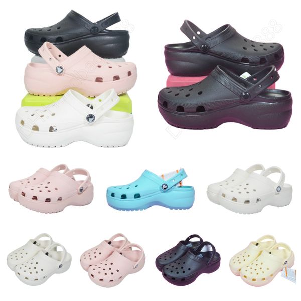 sandals eva cloud crocclog crocodile shoes lightweight comfortable heighten high-heeled women summer slides designers sandalias slippers 206, Black
sandals eva cloud crocclog crocodile shoes lightweight comfortable heighten high-heeled women summer slides designers sandalias slippers 206, Black