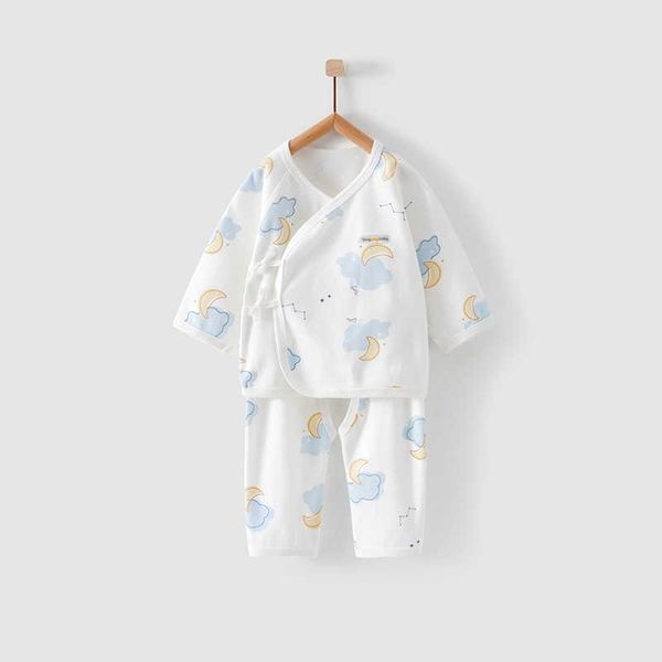 monk spring autumn summer newborn baby autumn clothing pure split body underwear all cotton set, White
monk spring autumn summer newborn baby autumn clothing pure split body underwear all cotton set, White