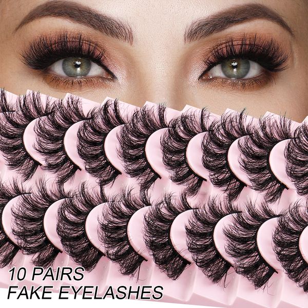 dramatic false eyelashes cosplay 10 pairs 3d mink eyelashes natural false eyelashes makeup wholesale
dramatic false eyelashes cosplay 10 pairs 3d mink eyelashes natural false eyelashes makeup wholesale