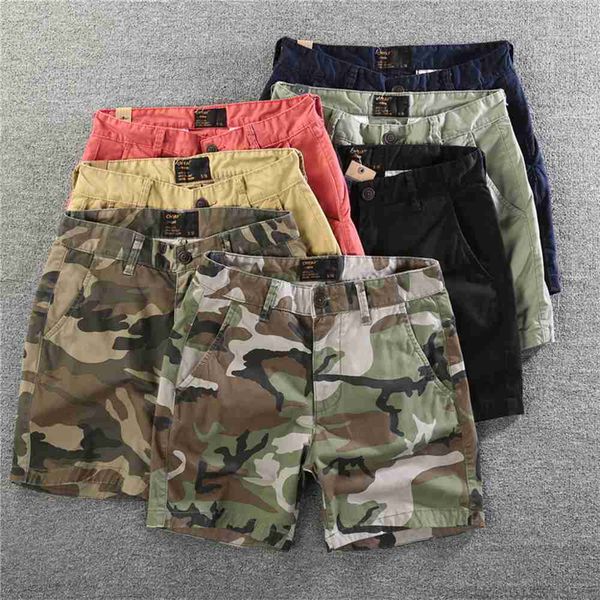 100% cotton summer military camouflage cargo shorts men streetwear vintage straight casual half length pure short homme pants, White;black
100% cotton summer military camouflage cargo shorts men streetwear vintage straight casual half length pure short homme pants, White;black