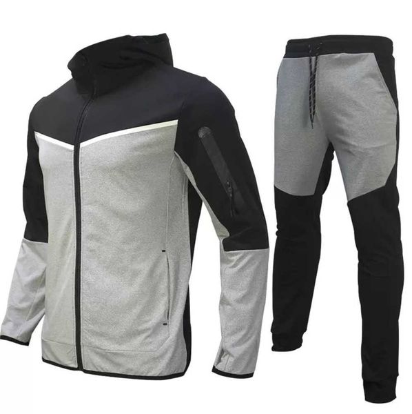 thin tech fleece men tracksuit designer sweat suit two piece set sports sweatpants with long sleeve hoodie for spring autumn mens clothing t, Gray
thin tech fleece men tracksuit designer sweat suit two piece set sports sweatpants with long sleeve hoodie for spring autumn mens clothing t, Gray