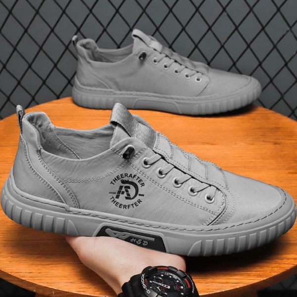 men's flat sneakers spring casual breathable round head lace-up lightweight non-slip canvas shoes sapatos casuais masculinos, Black
men's flat sneakers spring casual breathable round head lace-up lightweight non-slip canvas shoes sapatos casuais masculinos, Black