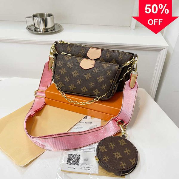 three piece set women shoulder flowers designers hand bags crossbody purse wallet mahjong leather shopping street bag multifunctional super
three piece set women shoulder flowers designers hand bags crossbody purse wallet mahjong leather shopping street bag multifunctional super