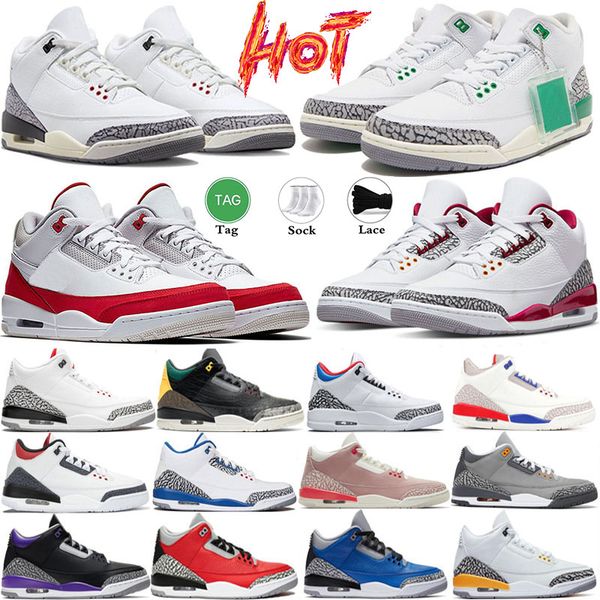 new designer 3 jumpman 3s basketball shoes retro cardinal red dark racer blue pine green cool grey fragment unc lucky green georgetown men w
new designer 3 jumpman 3s basketball shoes retro cardinal red dark racer blue pine green cool grey fragment unc lucky green georgetown men w