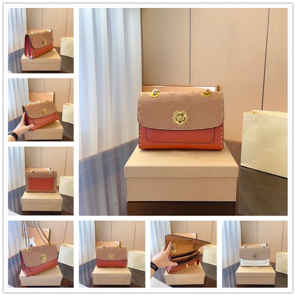 fashion classic camellia bag 26cm parker rivets chains flap bags patchwork flower messenger handbag shoulder bag female flip flap purse
fashion classic camellia bag 26cm parker rivets chains flap bags patchwork flower messenger handbag shoulder bag female flip flap purse