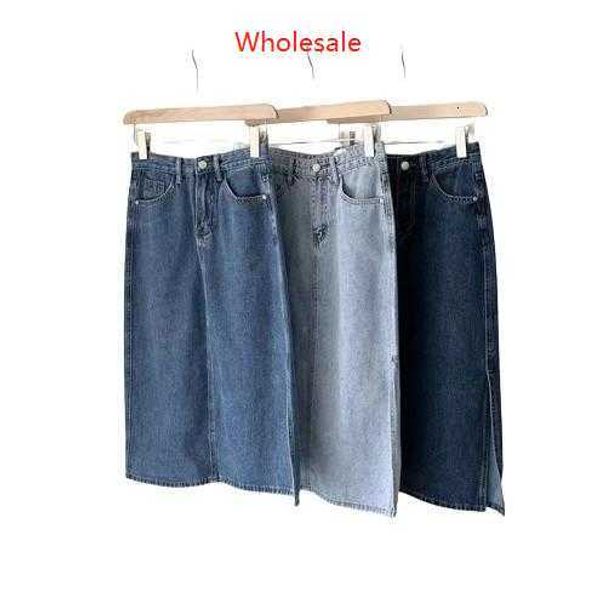 wholesale 2023 new denim skirt women's summer high waist slim casual dress mid length wrap hip skirt, Black
wholesale 2023 new denim skirt women's summer high waist slim casual dress mid length wrap hip skirt, Black