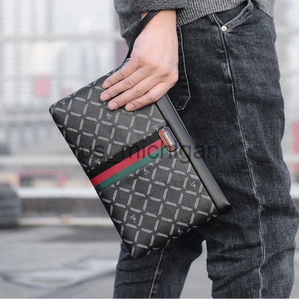 evening bags tidog vintage plaid large capacity business envelope bag men's fashion clutch bag j230609
evening bags tidog vintage plaid large capacity business envelope bag men's fashion clutch bag j230609