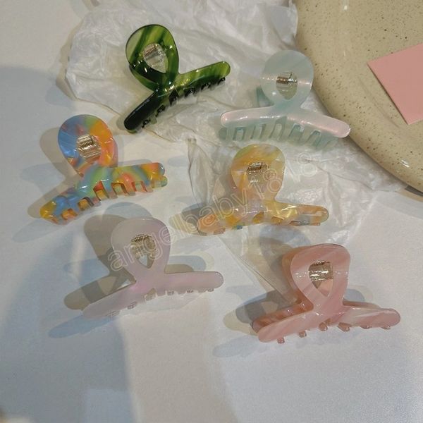 acetate colorful cross hairpin hair claw hairdress hair styling tool girls claw clip makeup bath headwear hair accessories, Slivery;white
acetate colorful cross hairpin hair claw hairdress hair styling tool girls claw clip makeup bath headwear hair accessories, Slivery;white