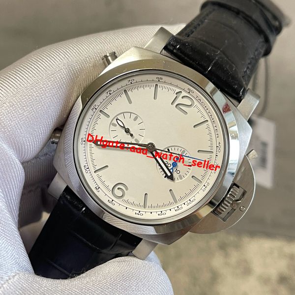 v7 factory luxury mens designer watches 44mm white dial mechanical automatic movement black leather strap luminous sapphire men's sport, Slivery;brown
v7 factory luxury mens designer watches 44mm white dial mechanical automatic movement black leather strap luminous sapphire men's sport, Slivery;brown