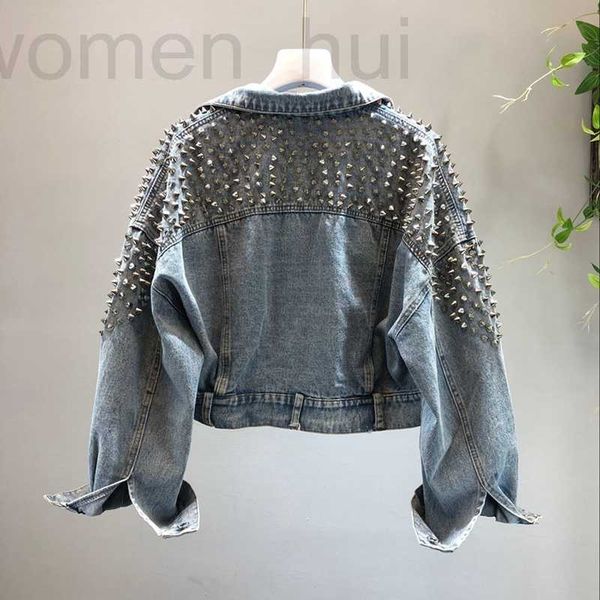 women's jackets designer coats & outerwear with rivet denim jean european 2023 autumn new female nail short wash jeans jacket girl fas, Black;brown
women's jackets designer coats & outerwear with rivet denim jean european 2023 autumn new female nail short wash jeans jacket girl fas, Black;brown