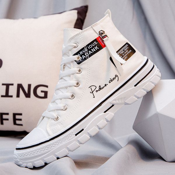 tenis masculino chunky sneakers men shoes vulcanize canvas shoes high sneakers casual breathable platform shoes man trainers, Black
tenis masculino chunky sneakers men shoes vulcanize canvas shoes high sneakers casual breathable platform shoes man trainers, Black