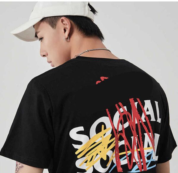 fashion trend brand assc t shirt anti social club color pen graffiti letter printing short-sleeved cotton t-shirt men fashion women outdoor, White;black
fashion trend brand assc t shirt anti social club color pen graffiti letter printing short-sleeved cotton t-shirt men fashion women outdoor, White;black