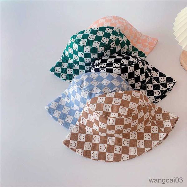 caps hats summer outdoor shading hat boys toddler girls fashion casual plaid pattern cute print pattern children's hat 2023 new, Yellow 
caps hats summer outdoor shading hat boys toddler girls fashion casual plaid pattern cute print pattern children's hat 2023 new, Yellow