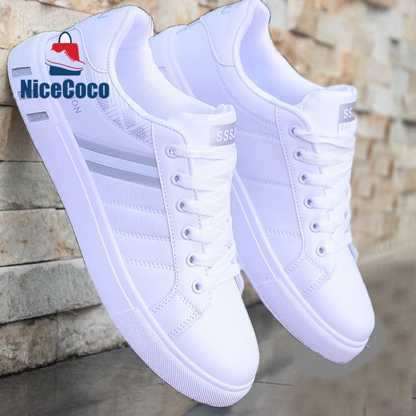 men shoes white vulcanized sneakers boys flat comfortable shoe for men autumn spring 2023 mans sneakers 407, Black
men shoes white vulcanized sneakers boys flat comfortable shoe for men autumn spring 2023 mans sneakers 407, Black