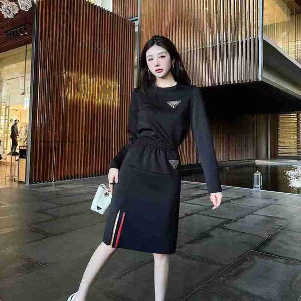two piece dress designer designer triangle sports style suit skirt fashion drill long sleeve + high waist half two-piece vbml, White
two piece dress designer designer triangle sports style suit skirt fashion drill long sleeve + high waist half two-piece vbml, White