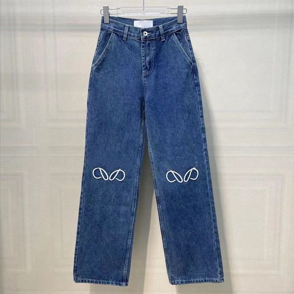 designer women's jeans arrivals high waist street hollowed out patch embroidered decoration casual blue straight denim pants
designer women's jeans arrivals high waist street hollowed out patch embroidered decoration casual blue straight denim pants