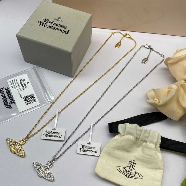giant flash edition small fragrant wind high grade chain empress dowager vivian full diamond saturn necklace, Silver
giant flash edition small fragrant wind high grade chain empress dowager vivian full diamond saturn necklace, Silver