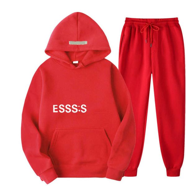 designer new tracksuit ess brand printed sportswear men 19 colors warm two pieces set loose hoodie sweatshirt pants sets jogging fashion38es, Gray
designer new tracksuit ess brand printed sportswear men 19 colors warm two pieces set loose hoodie sweatshirt pants sets jogging fashion38es, Gray