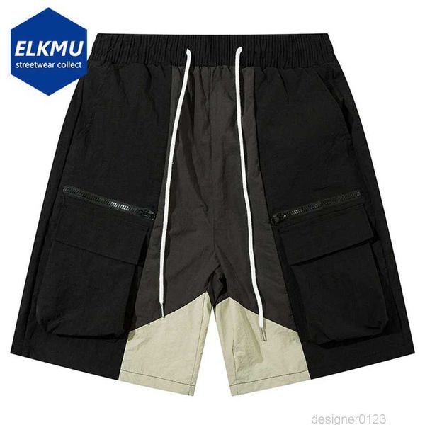 streetwear loose shorts multi pockets color block splicing summer cargo shorts men harajuku hip hop y2k shorts track sport, White;black
streetwear loose shorts multi pockets color block splicing summer cargo shorts men harajuku hip hop y2k shorts track sport, White;black