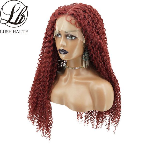 99j burgundy kinky curly lace wigs synthetic middle t part lace wigs wine red colored 180% density curly wave wigs for women 230524, Black;brown
99j burgundy kinky curly lace wigs synthetic middle t part lace wigs wine red colored 180% density curly wave wigs for women 230524, Black;brown