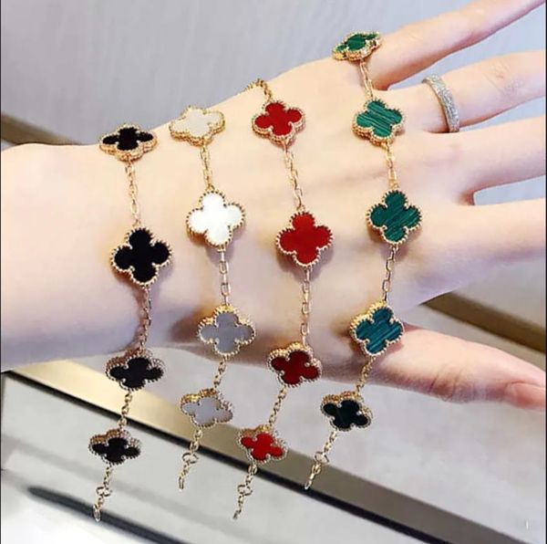 designer classic lucky 4/four leaf clover bracelet black agate bracelet gold plated women's and girls' valentine's mother, Golden;silver
designer classic lucky 4/four leaf clover bracelet black agate bracelet gold plated women's and girls' valentine's mother, Golden;silver
