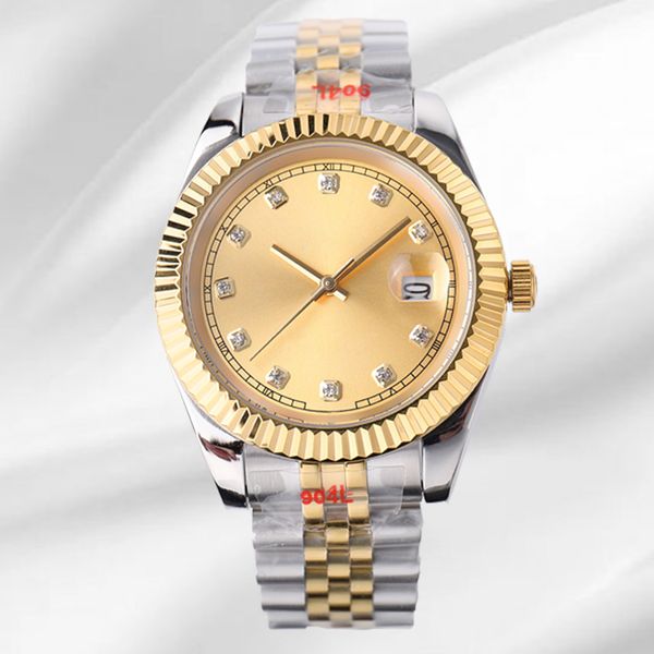 ladies fashion sports mechanical watchs 36 41mm 904l all stainless steel luminous waterproof watche sapphire diamond bezel luxury watches dh, Slivery;brown
ladies fashion sports mechanical watchs 36 41mm 904l all stainless steel luminous waterproof watche sapphire diamond bezel luxury watches dh, Slivery;brown