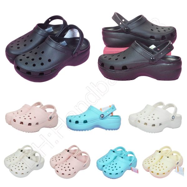 sandals eva cloud crocclog crocodile shoes lightweight comfortable heighten high-heeled women summer slides designers sandalias slippers 206, Black
sandals eva cloud crocclog crocodile shoes lightweight comfortable heighten high-heeled women summer slides designers sandalias slippers 206, Black